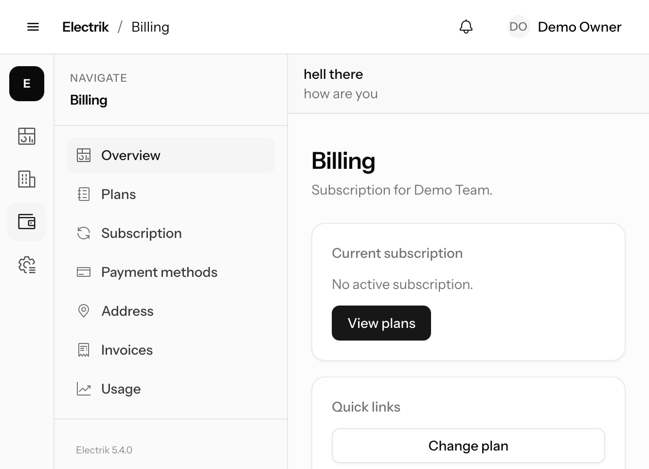 Billing